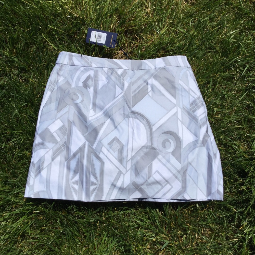 NWT Polo Golf Ralph Lauren Abstract Pattern Skirt